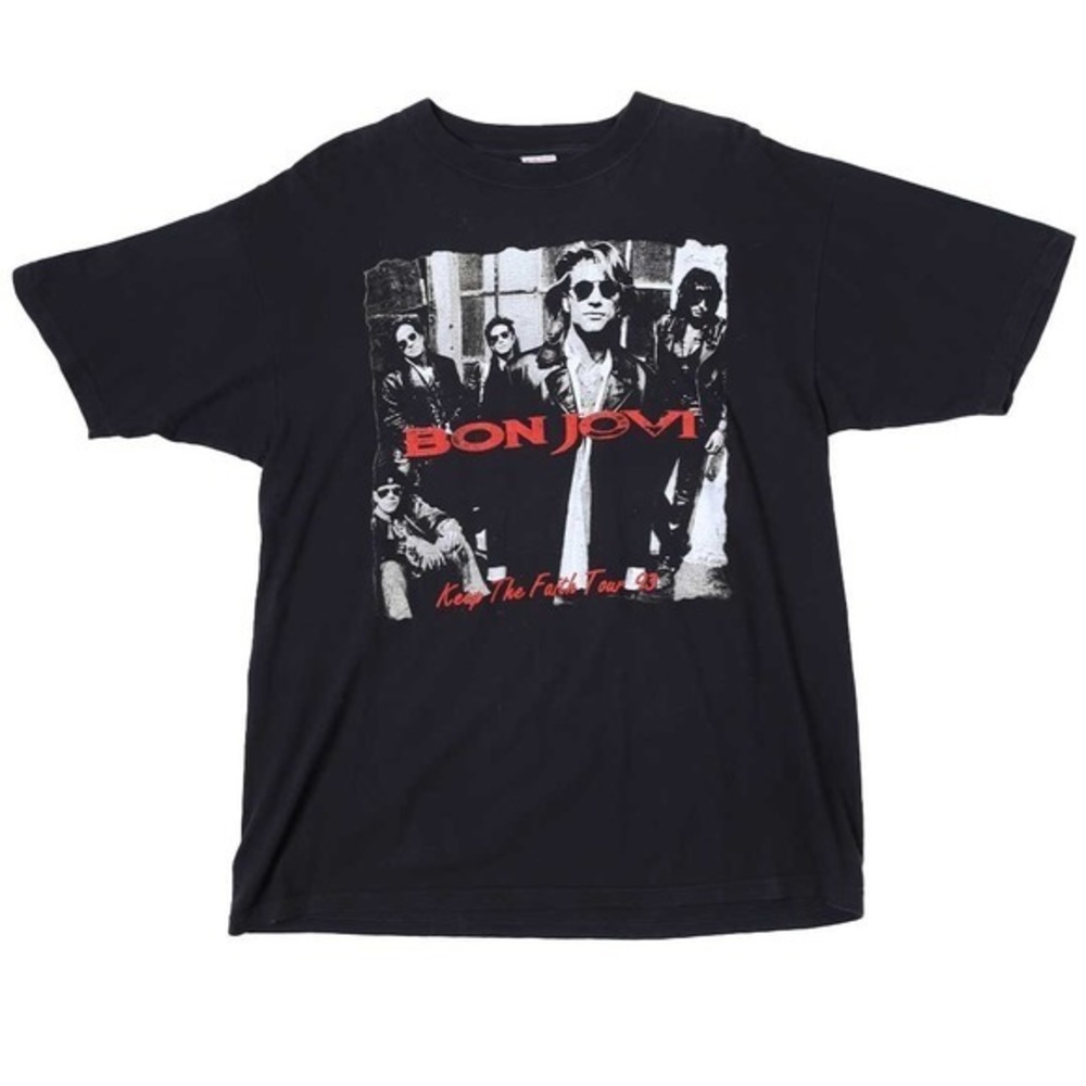 Vintage 1993 Bon Jovi Keep The Faith Tour T-Shirt